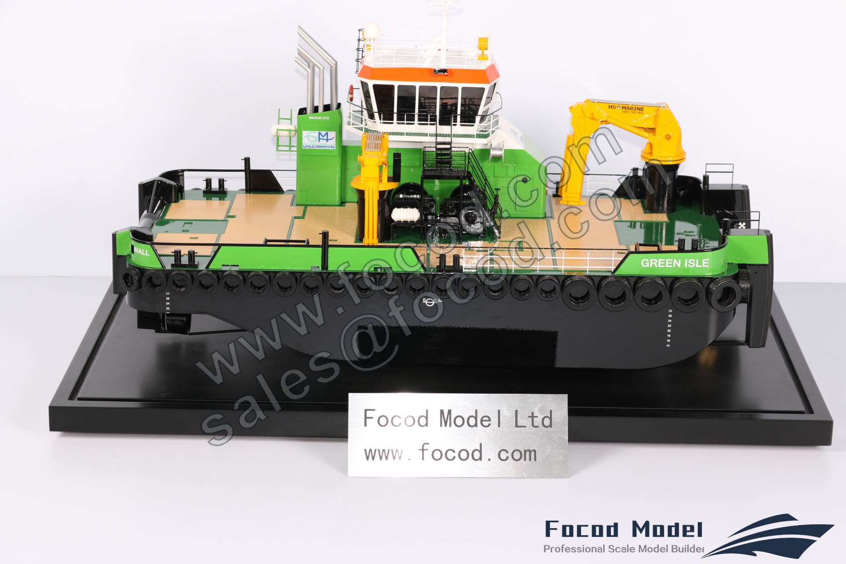 customized model of 27m tug